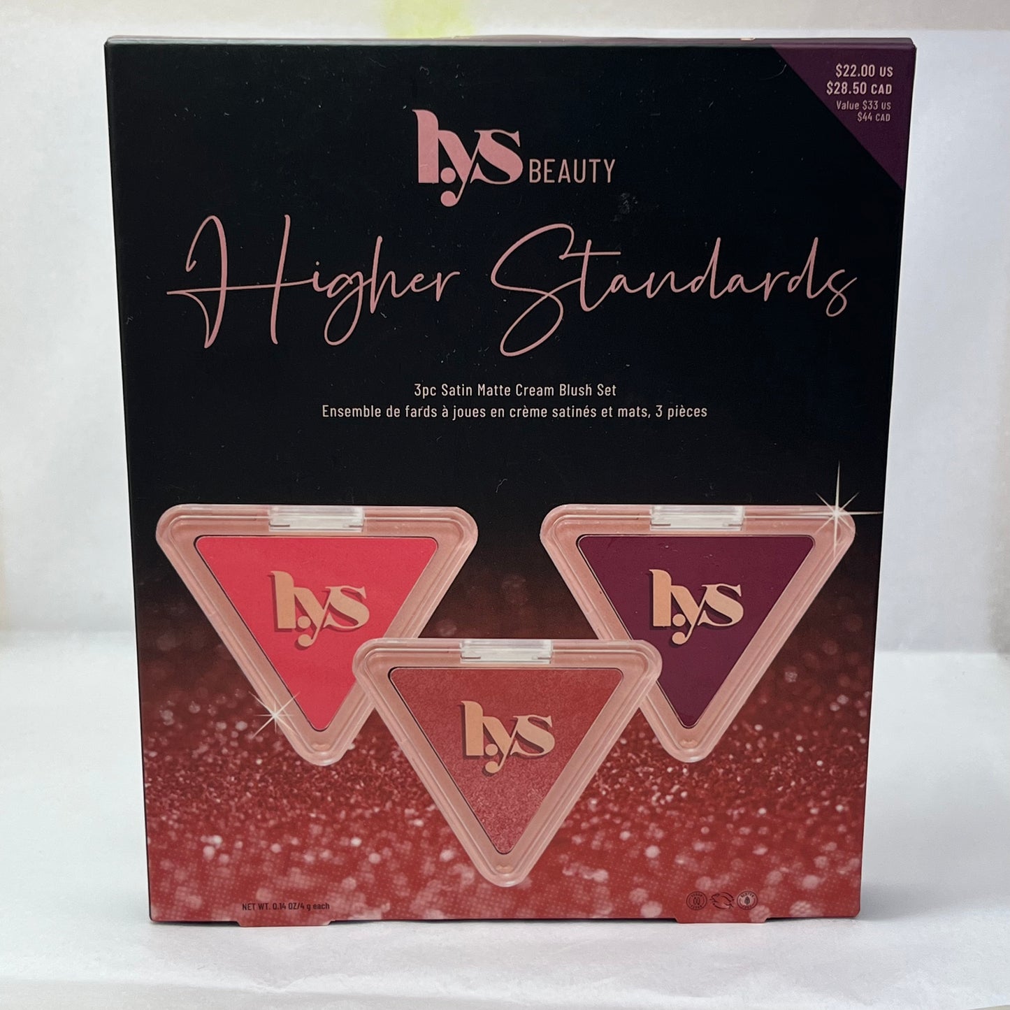 Higher Standards: Set de 3 Matte Cream Blush