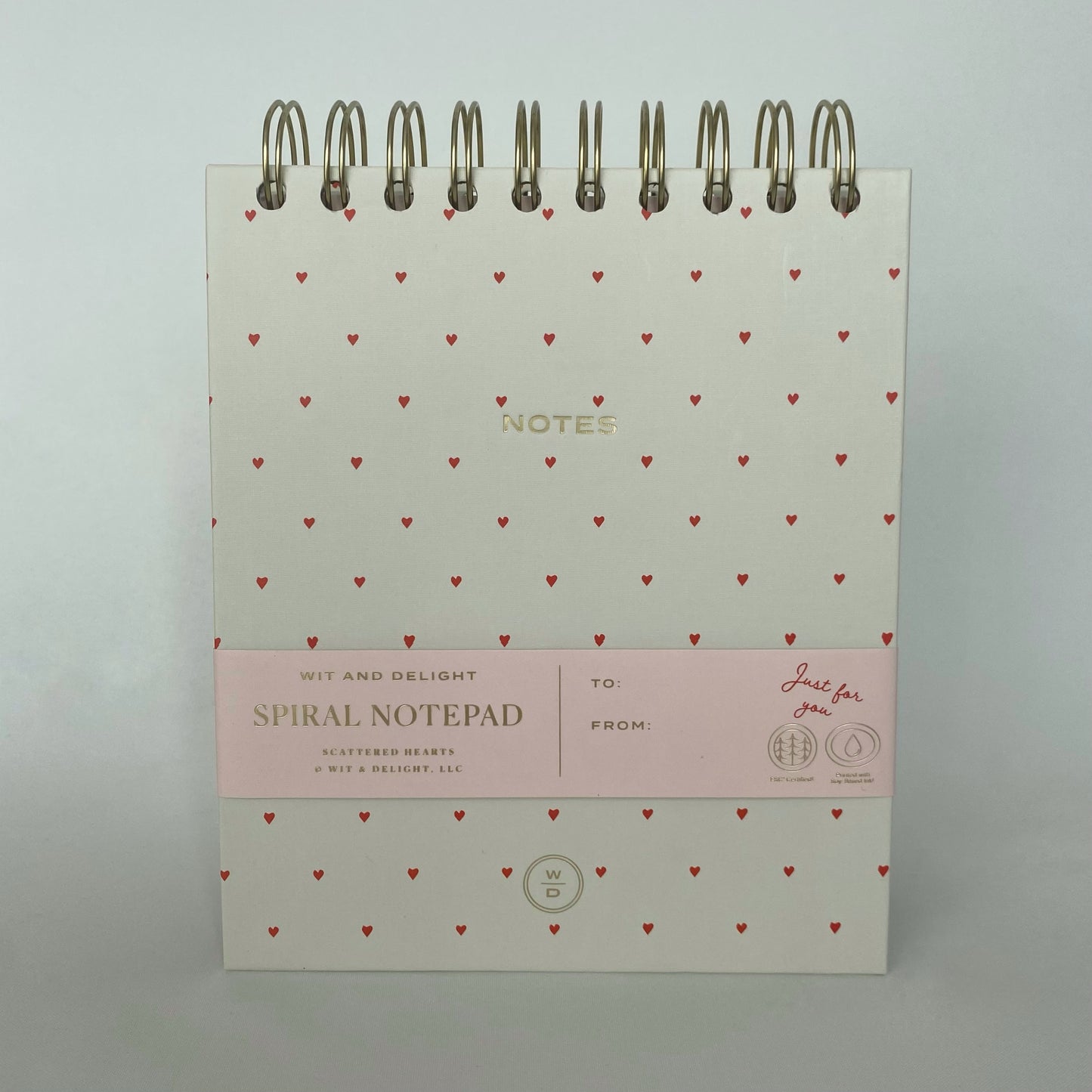 Libreta Mini Hearts