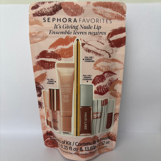 It's Giving Nude Lip Makeup Value Set