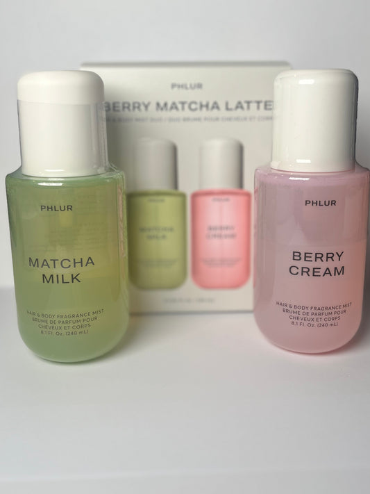 Berry Matcha Latte Set