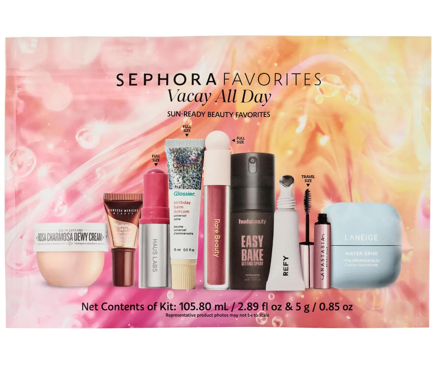 Vacay All Day Makeup and Skincare Value Set